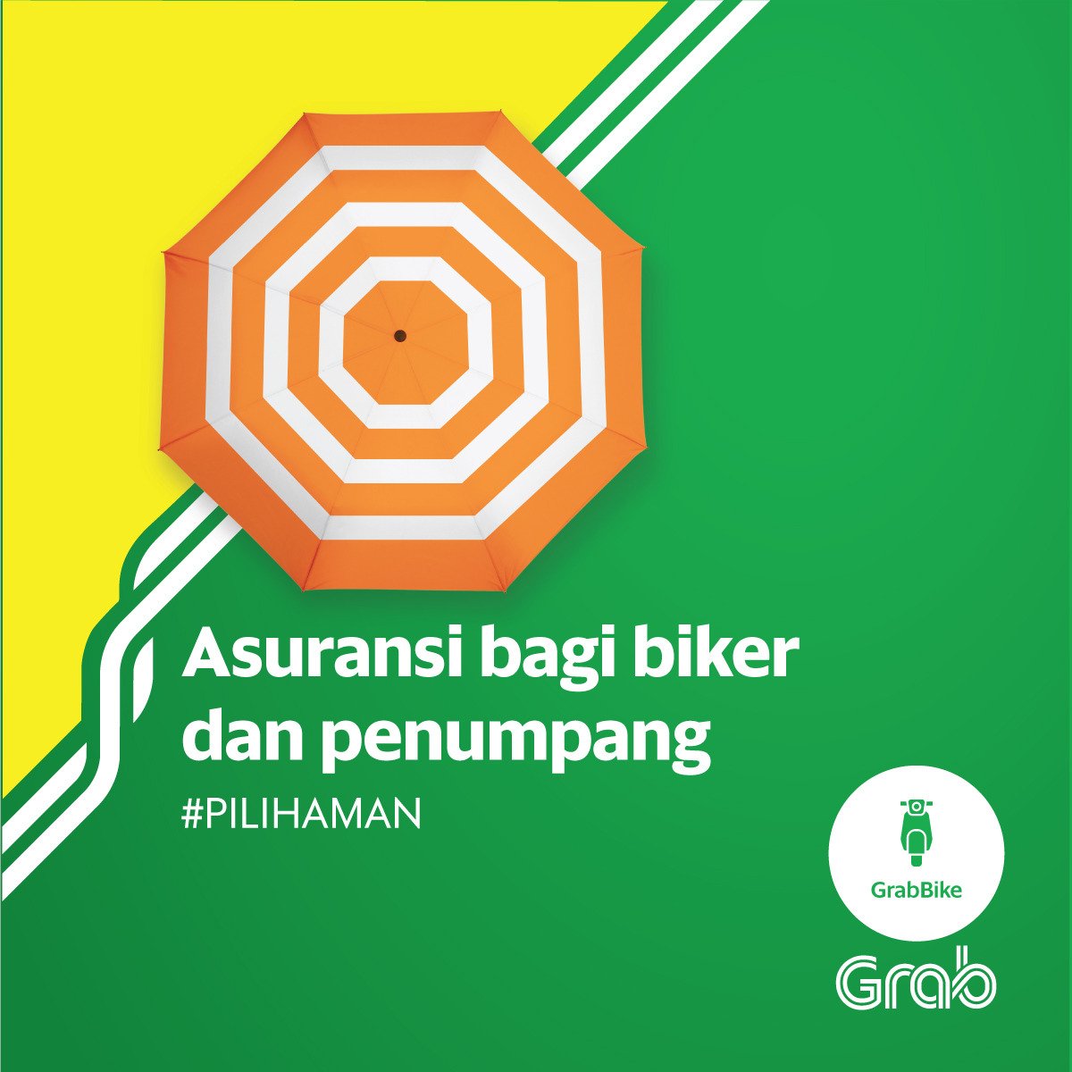 Asuransi Jiwa Pengemudi dan Penumpang GrabBike Surabaya 