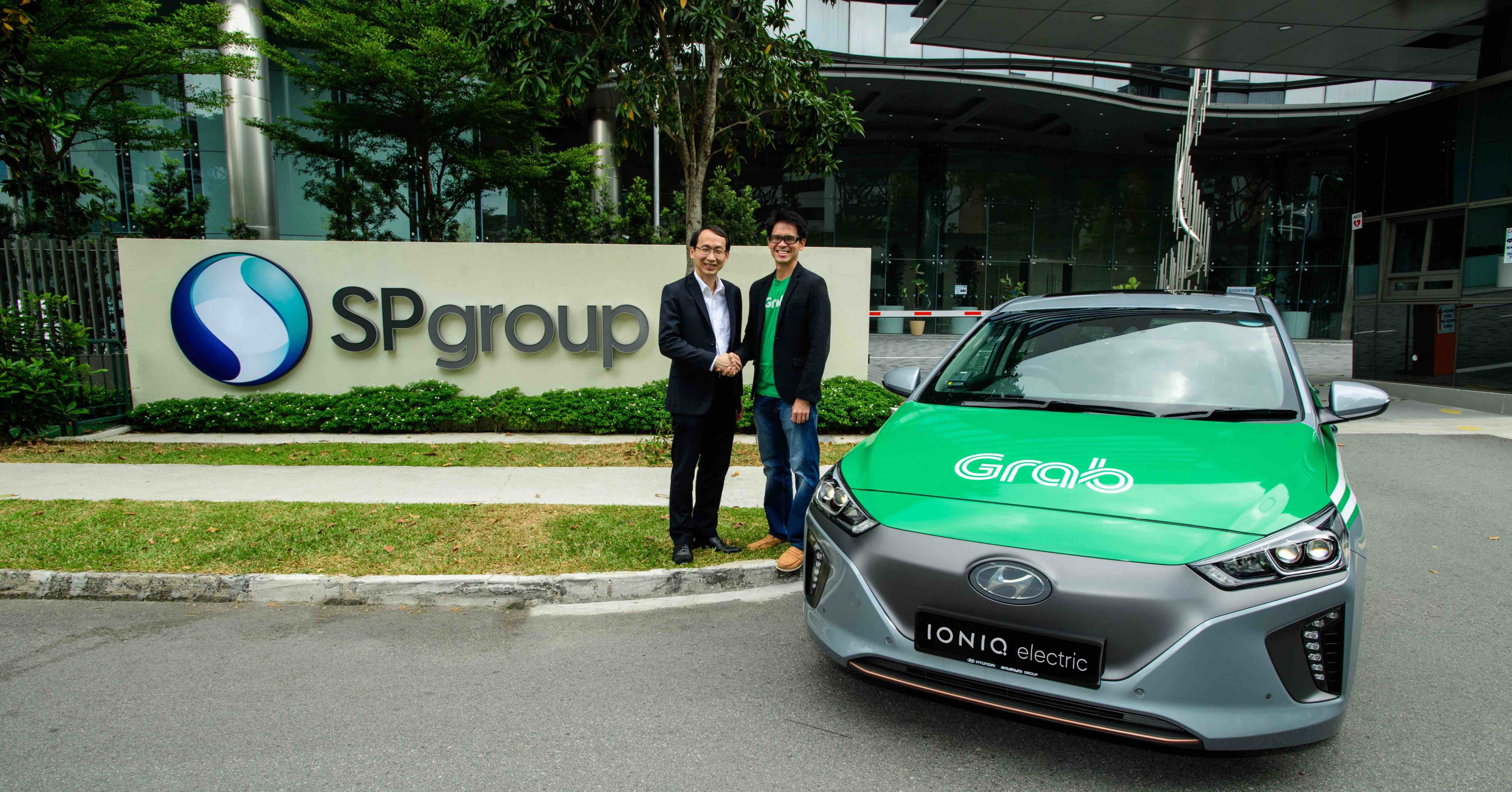 Grab Invests in New Electric Vehicle Fleet, Enabled by SP Group’s Fast
