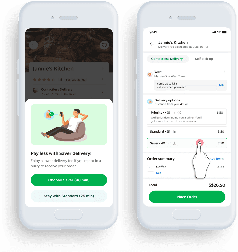 Enjoy Lower Delivery Fees and Delivery Time Guarantee with GrabFood's New  Features