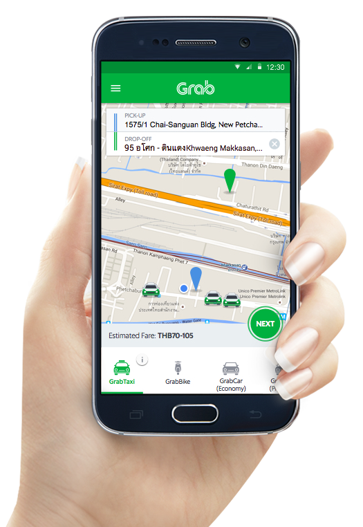 grabcar app